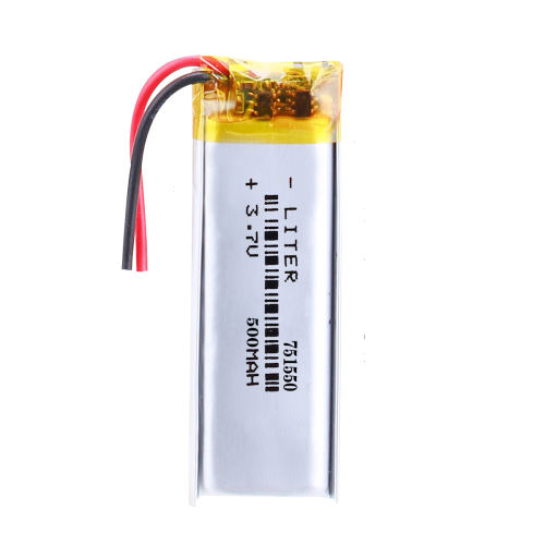 BIHUADE 3.7V 751550 500MAH polymer lithium battery Rechargeable Battery For MP3 MP4 GPS PDA