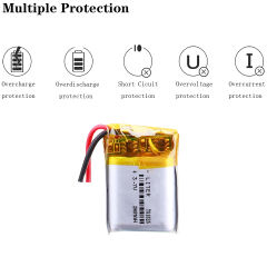 751525 3.7v 280MAH  Liter energy battery lithium polymer battery For MP3 Smart watch toys DVR Sports headphone