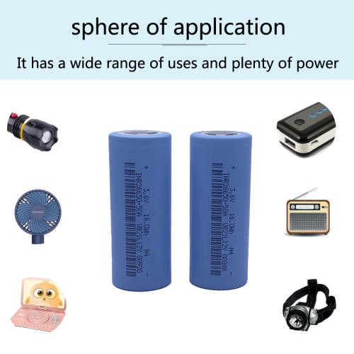 26650 3.6v 50A Rechargeable Li-ion Battery Use for Flashlight rechargeable Battery