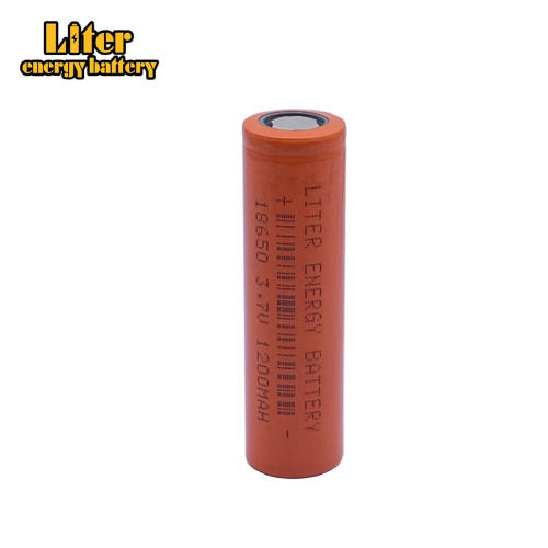 Rechargeable Cylindrical 18650 Cell 3.7V 1200mAh-5000mAh Lithium