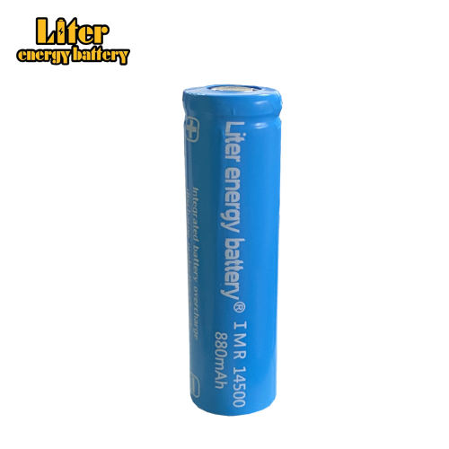 2pcs Liter Energy Battery 3.7v 14500 Battery 880mah Li-ion Rechargeable Battery For Led Flashlight Toys Bicycle Lamp Headlamp