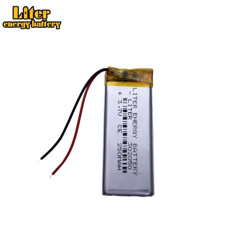 302050 3.7V 250mAh Lithium Polymer Li-po li ion Battery For Intelligent wearable LED light signal Mp3 MP4 products