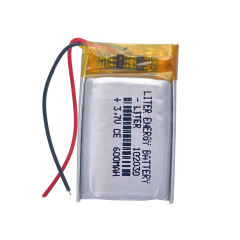 102030 600mah 3.7V Lithium Polymer Battery For Headset Electric Toothbrush Laptop Rechargeable Li-polymer Battery