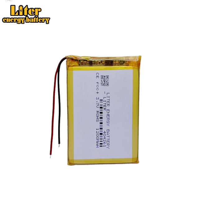 404261 3.7V 1200mAh Rechargeable Li-Polymer Li-ion Battery For gps tracker MP4 MP5 DVR Speaker