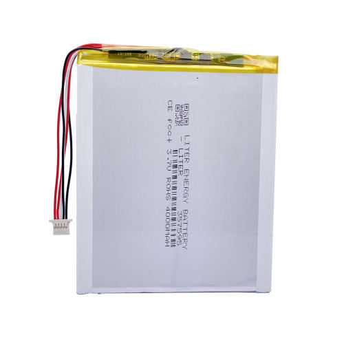 357595 3.7v 4000mah Liter energy battery  Lithium Polymer Battery For Pda Tablet Pcs Digital Products with 1.0MM 5pin connector