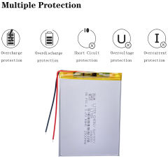 306080 Tablet pc 3.7V 2500mAH polymer lithium ion Rechargeable battery  for 7 inch 8 inch 9inch tablet pc E-book