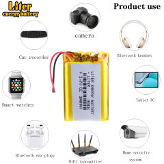 103454 3.7V 2000mAh Liter energy battery Rechargeable Lithium Polymer Battery For Mobile Power Bank DIY Tablet