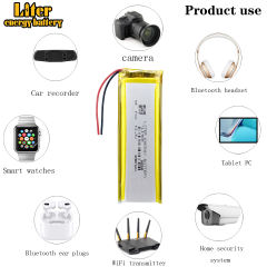 Polymer lithium battery 3.7V 103395 3700mAh mobile power LED instrument flat-panel universal