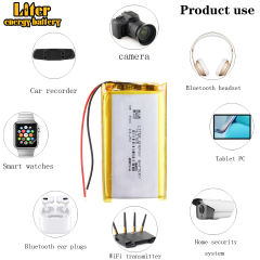 3.7V 4000mAH 104070 Liter energy battery Polymer lithium ion / Li-ion battery for tablet pc BANK GPS mp3 mp4