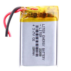 3.7V 120mAh 252030 BIHUADE Lithium Polymer Rechargeable Battery For phone electronic device