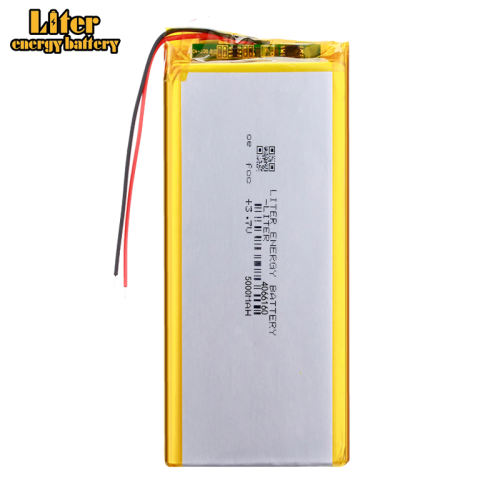 3.7V,5000mAH 4066160 Liter energy battery Polymer lithium ion / Li-ion battery for tablet pc 7 inch 8 inch 9inch