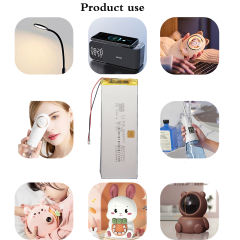 JST 1.25MM 2pin connector 3.7V 2300mAh 3543114 polymer lithium battery for navigator DVD power bank Tablet PC keyboard PAD