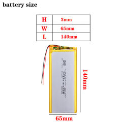 3065140 3.7v 4000mah Liter energy battery  Lithium Polymer Battery For Pda Tablet Pcs Digital Products