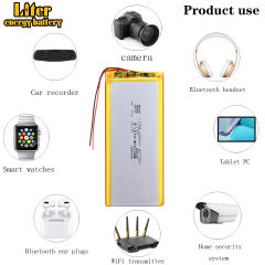3.7V,5000mAH 4066160 Liter energy battery Polymer lithium ion / Li-ion battery for tablet pc 7 inch 8 inch 9inch