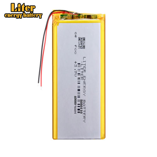 3.7V 4000mah 5050110 Liter energy battery Polymer Lithium Rechargeable Battery For E-book Tablet PC phone video