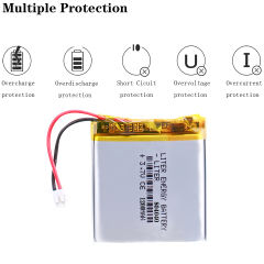 3.7V 804040 1200mAh Liter energy battery polymer lithium battery Rechargeable Li-ion Cells For Camera MP3 MP4 MP5 GPS DVD LED Light