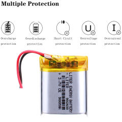 3.7V,900mAH,902830 BIHUADE Polymer lithium ion / Li-ion battery for TOY,POWER BANK,GPS,mp3,mp4