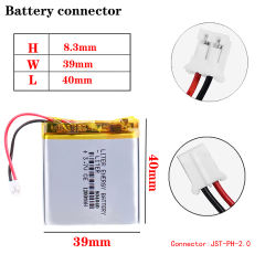 3.7V 804040 1200mAh Liter energy battery polymer lithium battery Rechargeable Li-ion Cells For Camera MP3 MP4 MP5 GPS DVD LED Light