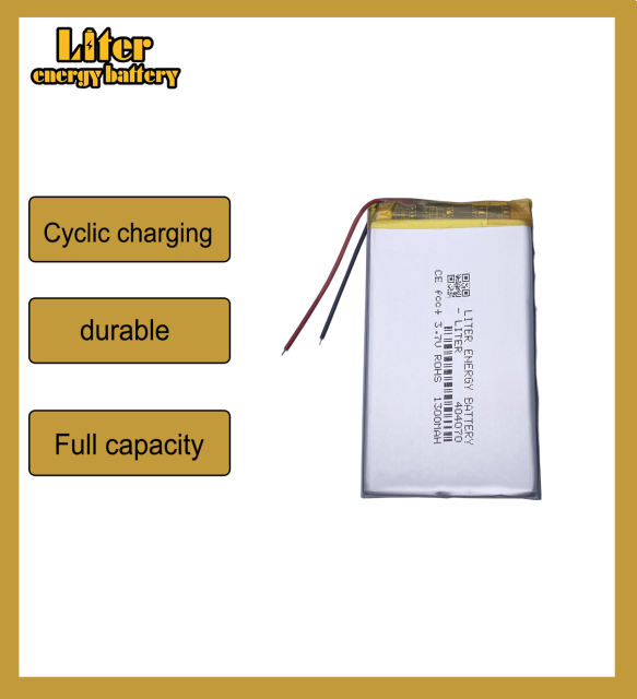 1300mah 3.7V 404070 smart home MP3 speakers Li-ion battery for dvr,GPS,mp3,mp4,MID PDA  Power Bank,E-book