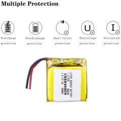902525 polymer lithium battery 3.7v 500mah smart doorbell lock water cup whitening instrument factory price direct sale