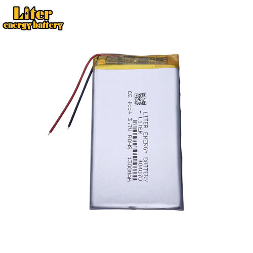 1300mah 3.7V 404070 smart home MP3 speakers Li-ion battery for dvr,GPS,mp3,mp4,MID PDA  Power Bank,E-book