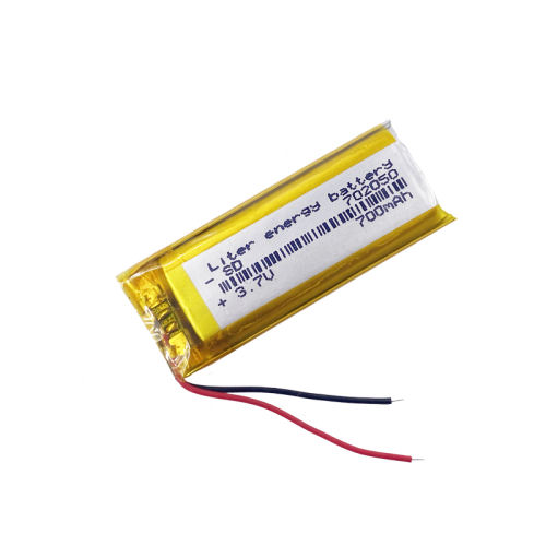 700mAh 702050 3.7V BIHUADE Lithium Polymer Rechargeable Battery For Mp3 MP4 MP5 GPS headphone PAD DVD E-book camera