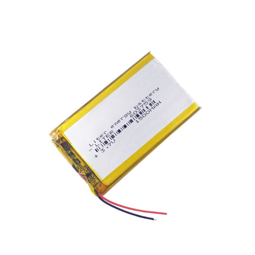 3.7V 603759 1500mAh BIHUADE polymer lithium battery With PCB For Toy MP3 MP4 GPS Speaker LED Light Camera