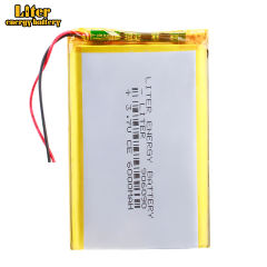 3.7V 906090 6000MAH Liter energy battery Large Capacity Rechargeable Li-ion Cells With PCB For DVD Tablet GPS Electric