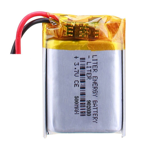 902030 3.7V 500mAh rechargeable Battery for Speakers Consumer Electronics MP5 LED Lithium Polymer Batteries