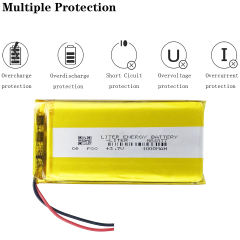 3.7 v lithium polymer battery 4000 mah 864577 mobile power supply tablet 7 'tablet