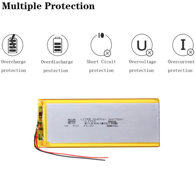 3050145 3.7v 3500mah Liter energy battery Tablet Battery Polymer Battery  Lithium Polymer Battery With Board For Pda
