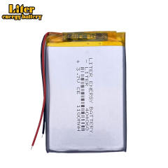 3.7V 1100mAh 404060  Liter energy battery Lithium Polymer Li-Po li ion Rechargeable Battery cells For Mp3 MP4 MP5 GPS PSP