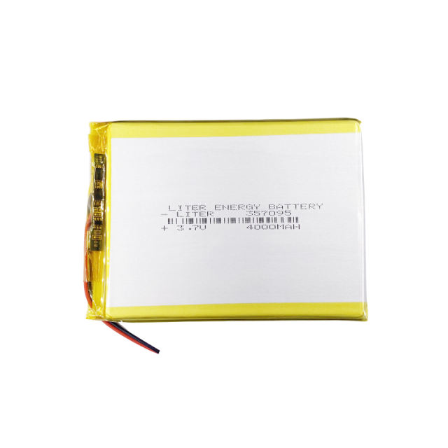 3.7v 4000mah 357095 Liter energy battery Polymer Lithium-ion Battery  tablet computer with a built-in rechargeab