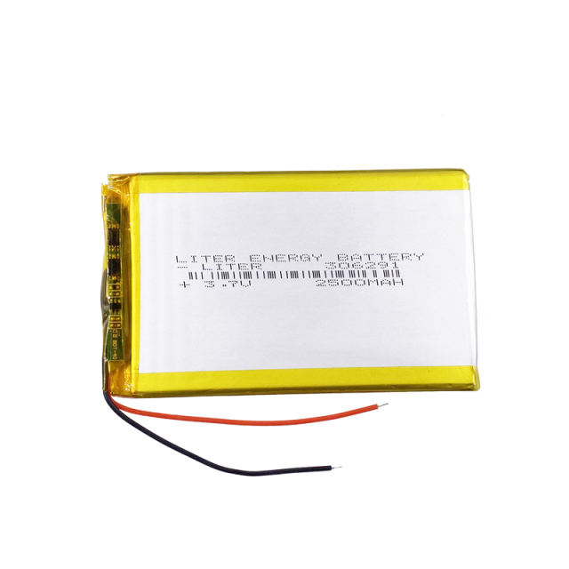 306291 3.7v 2500Mah Liter energy battery Lithium Polymer Battery With Board For Gps Tablet Pc Digital Products