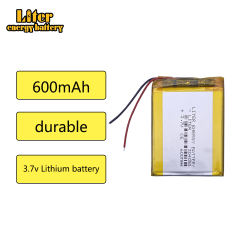 304050 Liter energy battery 3.7V lithium polymer  MP3 MP4 Bluetooth stereo 600MAH navigator
