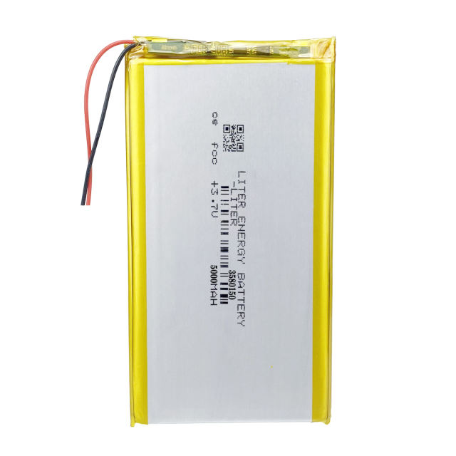 3.7V 3580150 5000mAh polymer lithium battery handheld computer charging treasure general Tablet PC