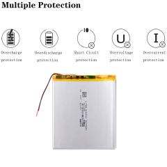 35100145 3.7v 5000mah BIHUADE (polymer Lithium Ion Battery) Li-ion Battery For Tablet Pc 9.7 Inch 10.1 Inch Speaker