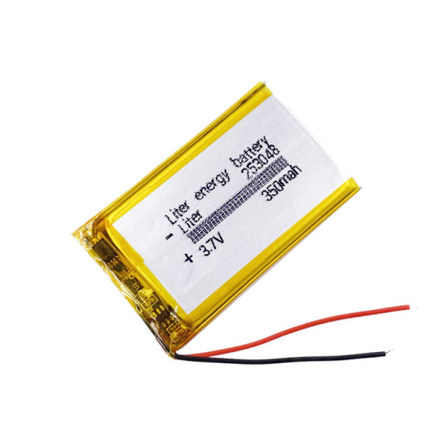 Size 253048 3.7v 350mah Liter energy battery Lithium Polymer Battery With Board For Mp3 Mp4 Gps Digital Products
