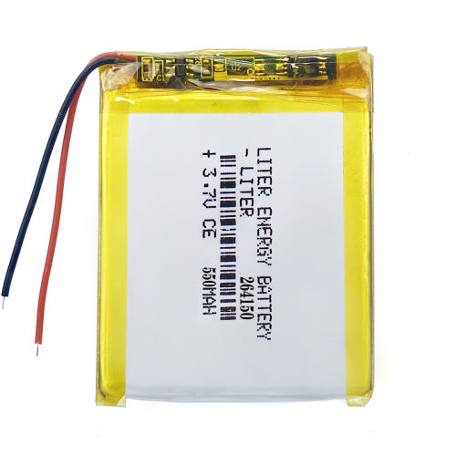 550mah 3.7v 264150 Liter energy battery Lithium Polymer Li-Po li ion Rechargeable Battery cells For Mp3 MP4 MP5 GPS