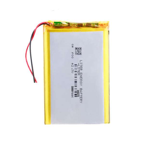105575 3.7 V 5000mah Liter energy battery lithium polymer Rechargeable battery DIY mobile emergency power charging treasure