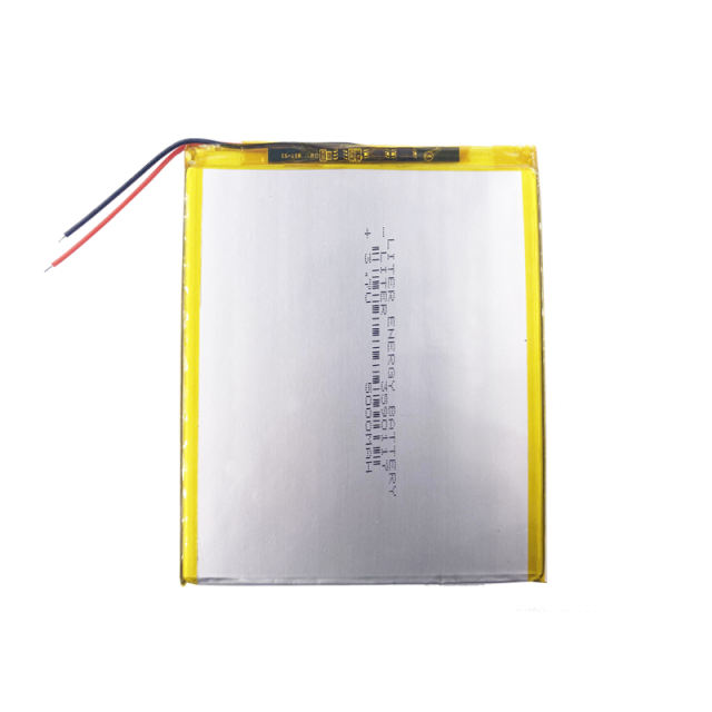 3.7V 5000mAh 3590117 BIHUADE polymer lithium battery tablet  capacity