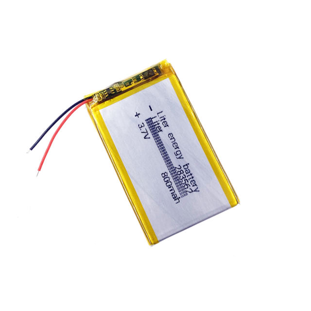 283562 3.7V 800mAh  Liter energy battery MP3 GPS navigation vehicle for the solar energy super thin battery