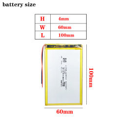 3.7V 3500mAh 4060100 BIHUADE Li-Po li ion Rechargeable Battery cell For GPS  mobile bluetooth Game Player