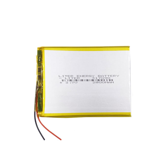 3.7V 317090 2800mAh Liter energy battery polymer lithium battery domestic Tablet PC MID e-book such as universal
