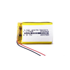 3.7V lithium polymer  372444 200MAH Liter energy battery MP3 MP4 navigator tachograph