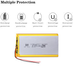 3.7 V 3200mah 3560120 Liter energy battery  lithium polymer battery tablets DIY mobile power