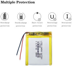 550mah 3.7v 264150 Liter energy battery Lithium Polymer Li-Po li ion Rechargeable Battery cells For Mp3 MP4 MP5 GPS