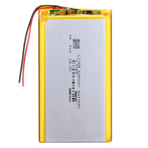 3.7 V 3200mah 3560120 Liter energy battery  lithium polymer battery tablets DIY mobile power