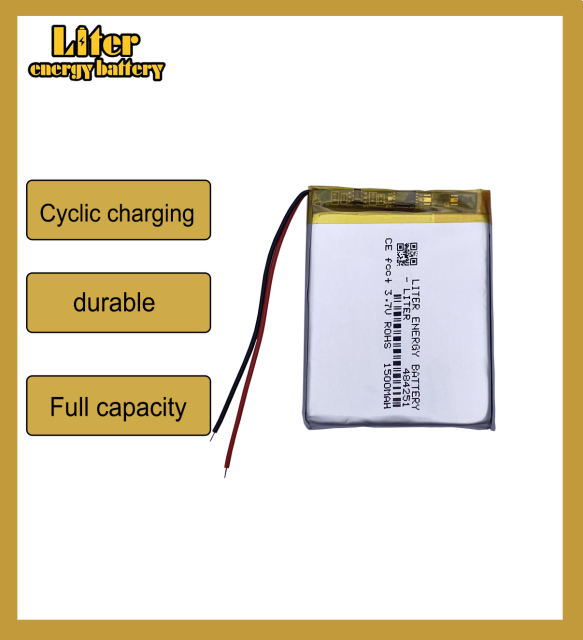 484251 3.7V 1500mAh Liter energy battery rechargeable lithium battery LED desk lamp DC small fan