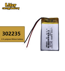180mAh 3.7V 302235 Lithium Polymer Rechargeable battery is For Mp3Mp4 Mp5 DIY bluetooth heads remote